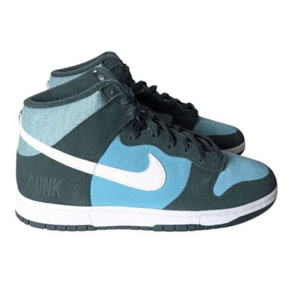 NIKE Dunk High SE 'Athletic Club-Pro Green' Sneakers Size 11 - Picture 2 of 9